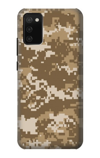 S3294 Army Desert Tan Coyote Camo Camouflage Case For Samsung Galaxy A02s, Galaxy M02s