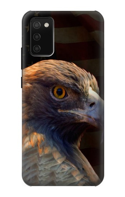 S3376 Eagle American Flag Case For Samsung Galaxy A02s, Galaxy M02s