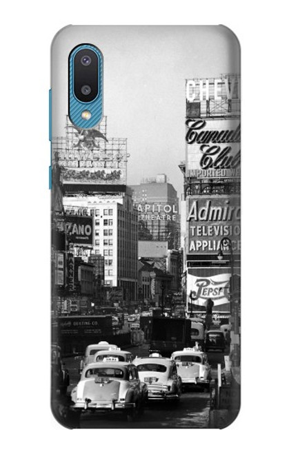 S0182 Old New York Vintage Case For Samsung Galaxy A04, Galaxy A02, M02