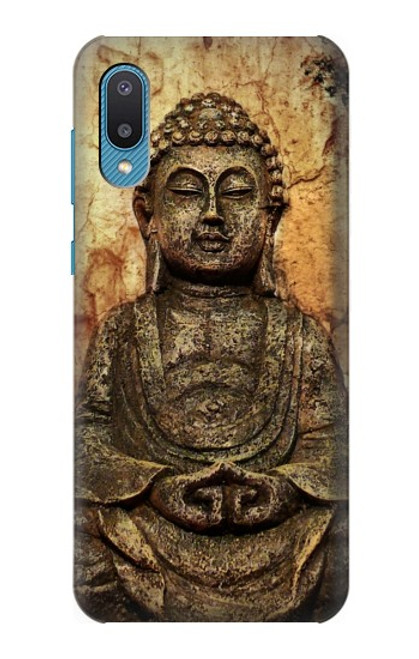 S0344 Buddha Rock Carving Case For Samsung Galaxy A04, Galaxy A02, M02