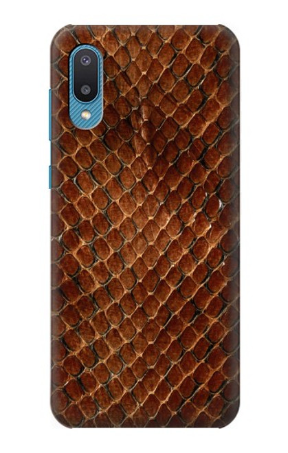 S0555 Snake Skin Case For Samsung Galaxy A04, Galaxy A02, M02