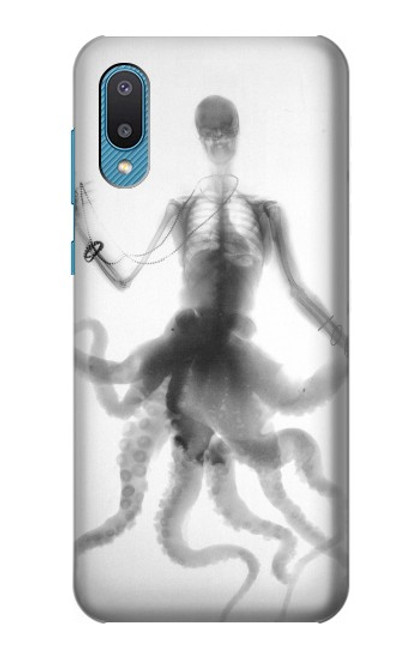 S1432 Skull Octopus X-ray Case For Samsung Galaxy A04, Galaxy A02, M02