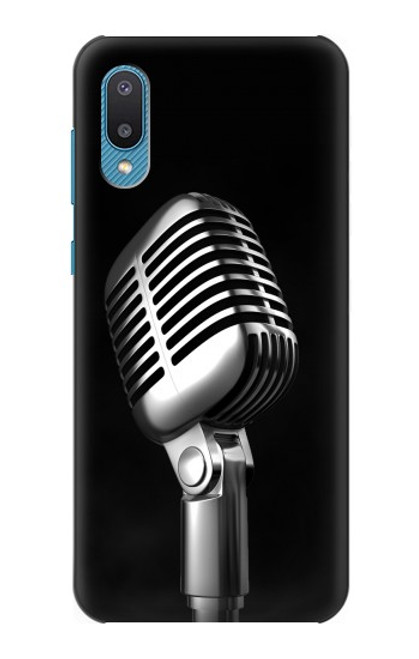 S1672 Retro Microphone Jazz Music Case For Samsung Galaxy A04, Galaxy A02, M02