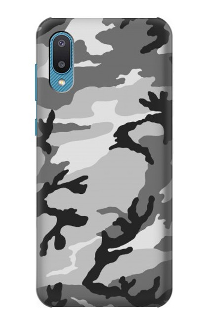 S1721 Snow Camouflage Graphic Printed Case For Samsung Galaxy A04, Galaxy A02, M02