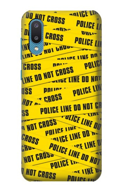 S2088 Police Line Do Not Cross Case For Samsung Galaxy A04, Galaxy A02, M02