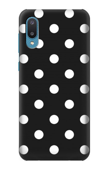 S2299 Black Polka Dots Case For Samsung Galaxy A04, Galaxy A02, M02