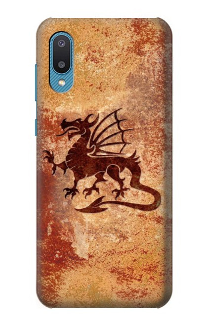 S2485 Dragon Metal Texture Graphic Printed Case For Samsung Galaxy A04, Galaxy A02, M02