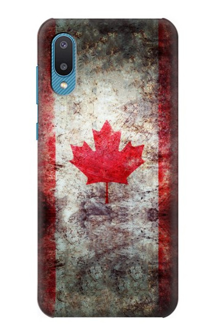 S2490 Canada Maple Leaf Flag Texture Case For Samsung Galaxy A04, Galaxy A02, M02