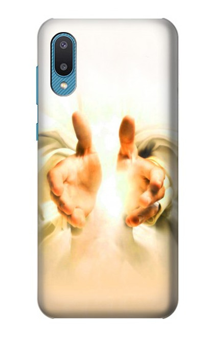 S2546 Hand of God Heaven Case For Samsung Galaxy A04, Galaxy A02, M02