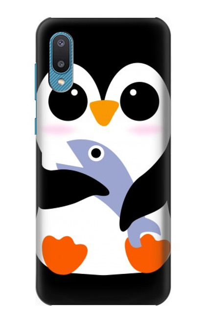 S2631 Cute Baby Penguin Case For Samsung Galaxy A04, Galaxy A02, M02