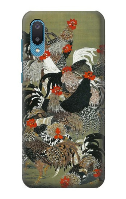 S2699 Ito Jakuchu Rooster Case For Samsung Galaxy A04, Galaxy A02, M02