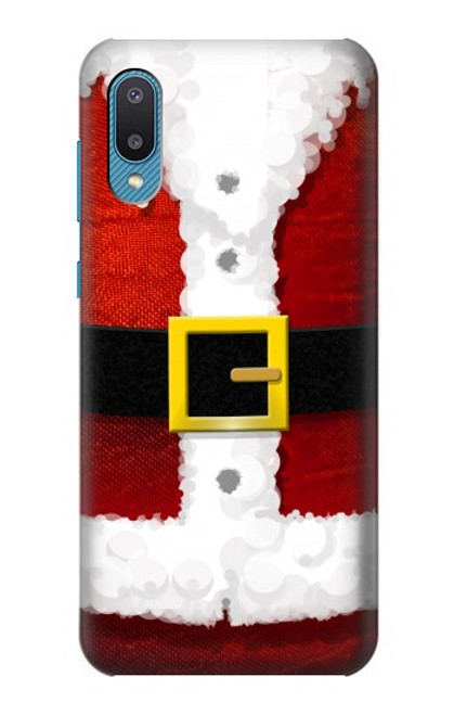 S2846 Christmas Santa Red Suit Case For Samsung Galaxy A04, Galaxy A02, M02