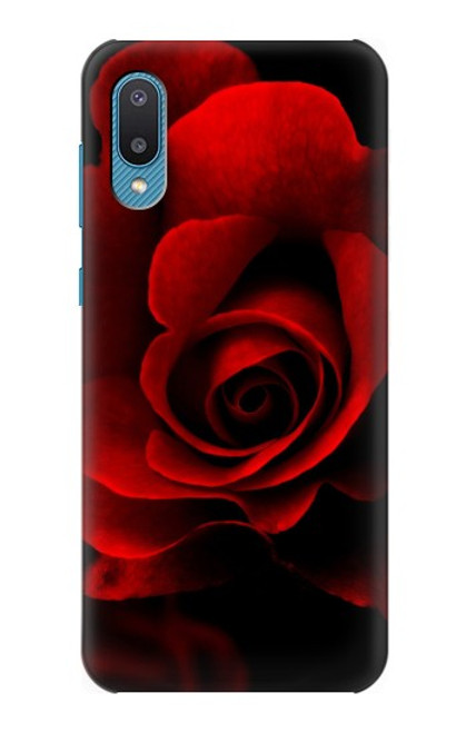 S2898 Red Rose Case For Samsung Galaxy A04, Galaxy A02, M02