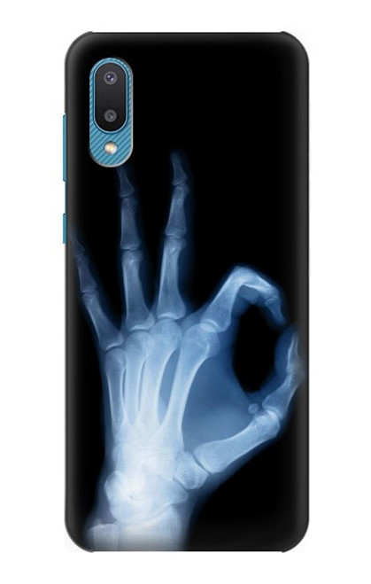 S3239 X-Ray Hand Sign OK Case For Samsung Galaxy A04, Galaxy A02, M02