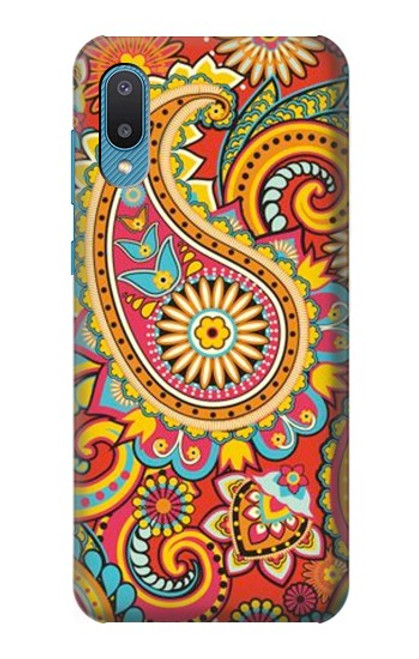 S3402 Floral Paisley Pattern Seamless Case For Samsung Galaxy A04, Galaxy A02, M02