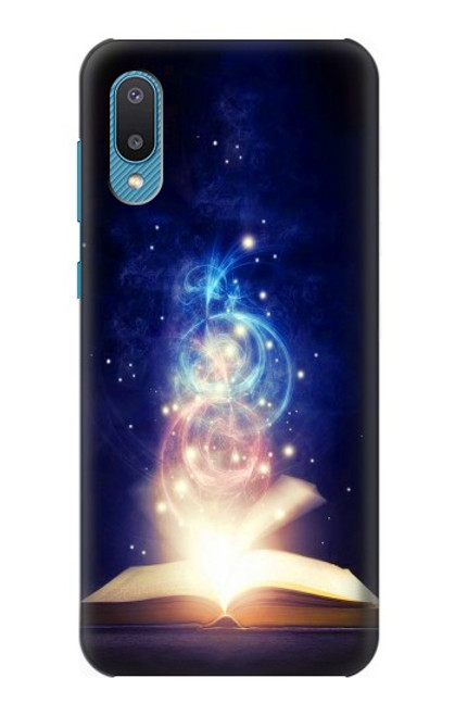 S3554 Magic Spell Book Case For Samsung Galaxy A04, Galaxy A02, M02