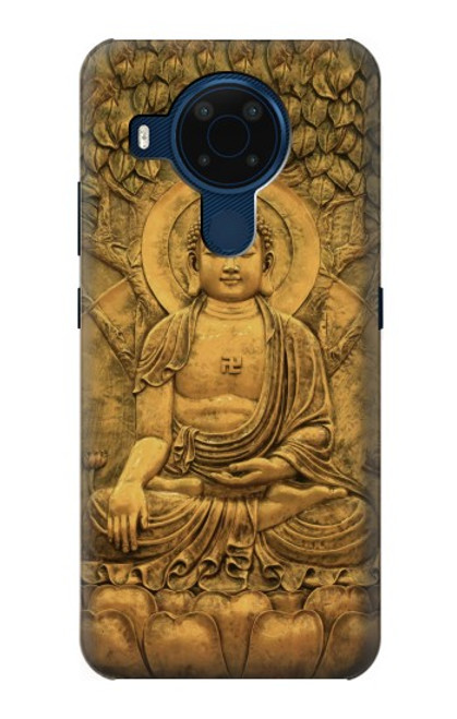 S2452 Buddha Bas Relief Art Graphic Printed Case For Nokia 5.4