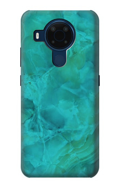 S3147 Aqua Marble Stone Case For Nokia 5.4