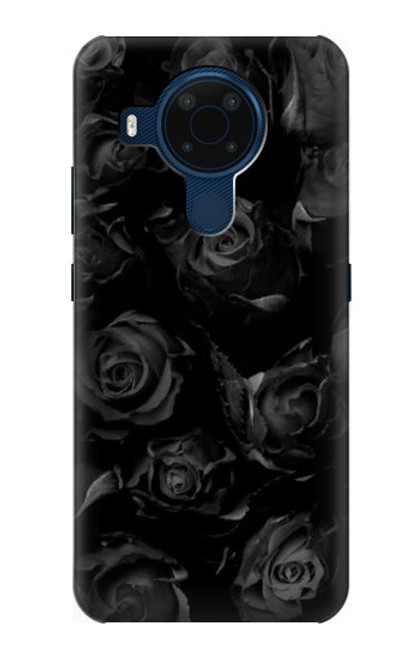 S3153 Black Roses Case For Nokia 5.4