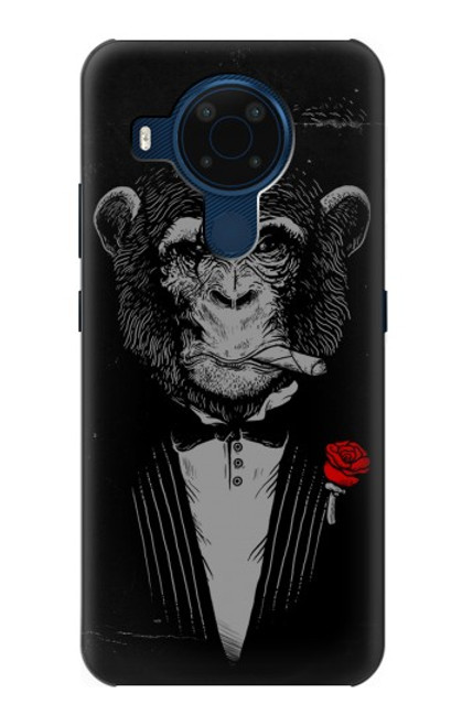 S3167 Funny Monkey God Father Case For Nokia 5.4