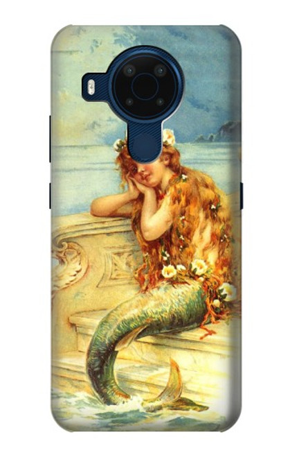 S3184 Little Mermaid Painting Case For Nokia 5.4