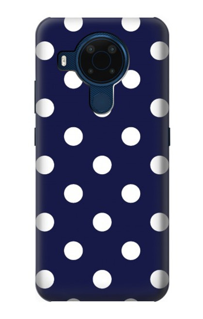 S3533 Blue Polka Dot Case For Nokia 5.4