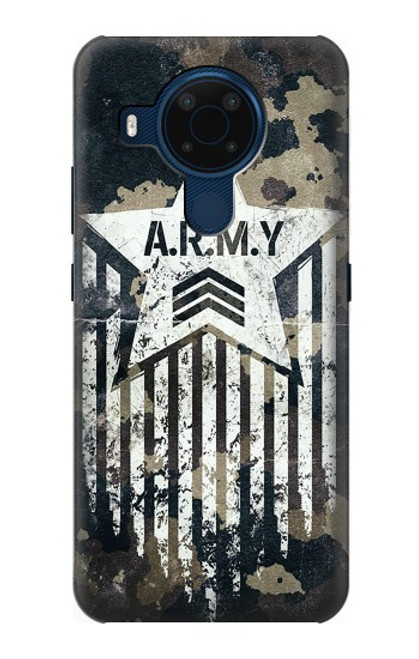 S3666 Army Camo Camouflage Case For Nokia 5.4