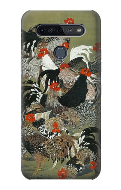 S2699 Ito Jakuchu Rooster Case For LG K51S
