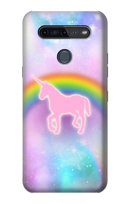 S3070 Rainbow Unicorn Pastel Sky Case For LG K51S