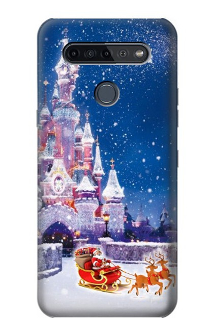 S3282 Santa Xmas Castle Case For LG K51S