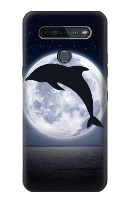S3510 Dolphin Moon Night Case For LG K51S