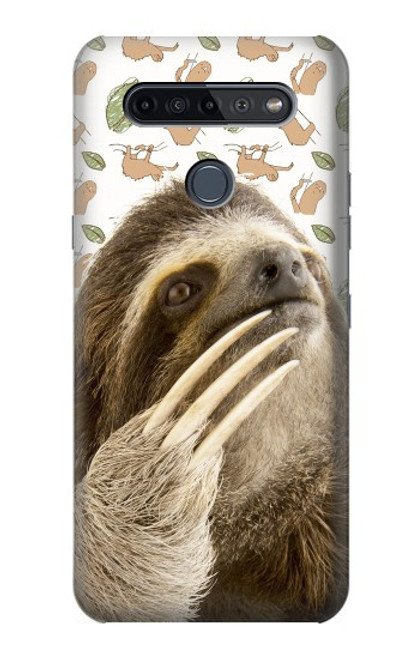 S3559 Sloth Pattern Case For LG K51S