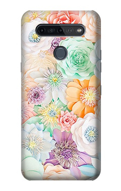 S3705 Pastel Floral Flower Case For LG K51S