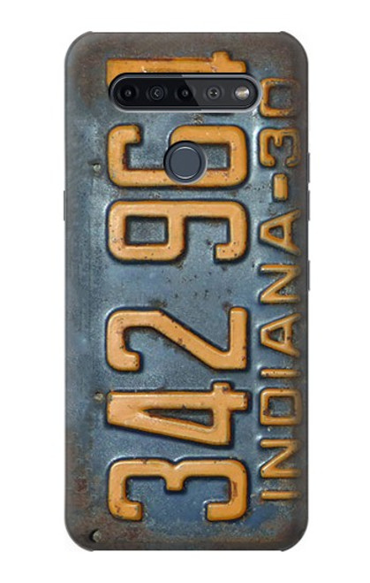 S3750 Vintage Vehicle Registration Plate Case For LG K51S