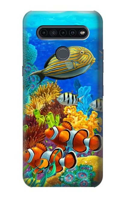 S2568 Sea Seabed Fish Corals Underwater Ocean Case For LG K41S