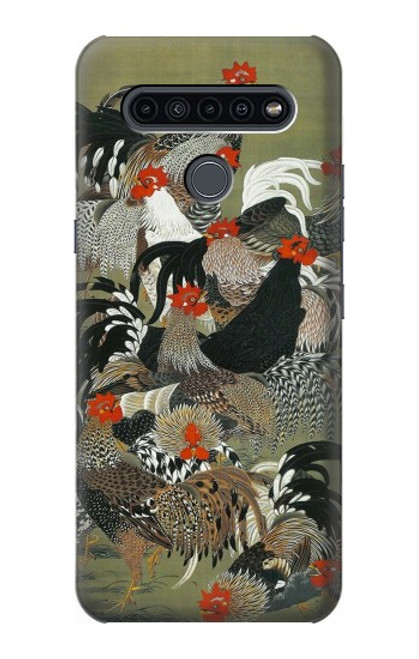 S2699 Ito Jakuchu Rooster Case For LG K41S