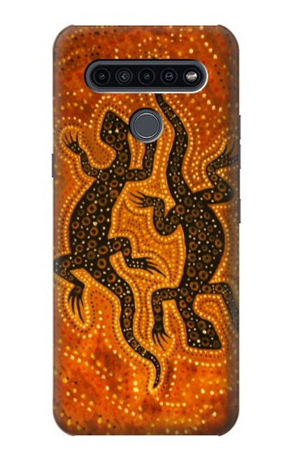 S2901 Lizard Aboriginal Art Case For LG K41S