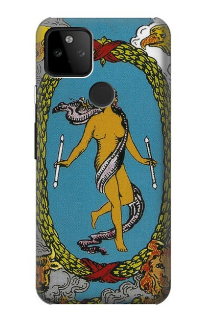 S3746 Tarot Card The World Case For Google Pixel 5A 5G