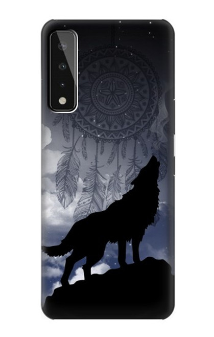 S3011 Dream Catcher Wolf Howling Case For LG Stylo 7 4G