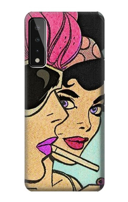 S3171 Girls Pop Art Case For LG Stylo 7 4G