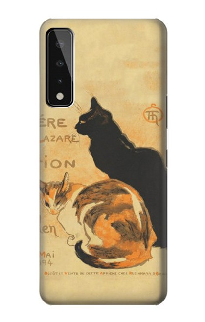 S3229 Vintage Cat Poster Case For LG Stylo 7 4G