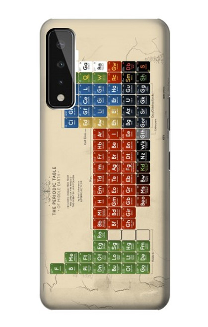 S1695 The Periodic Table of Middle Earth Case For LG Stylo 7 5G