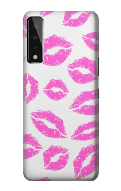 S2214 Pink Lips Kisses Case For LG Stylo 7 5G