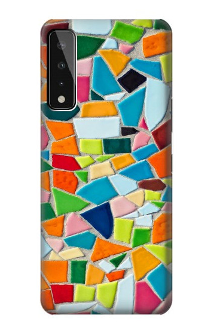 S3391 Abstract Art Mosaic Tiles Graphic Case For LG Stylo 7 5G