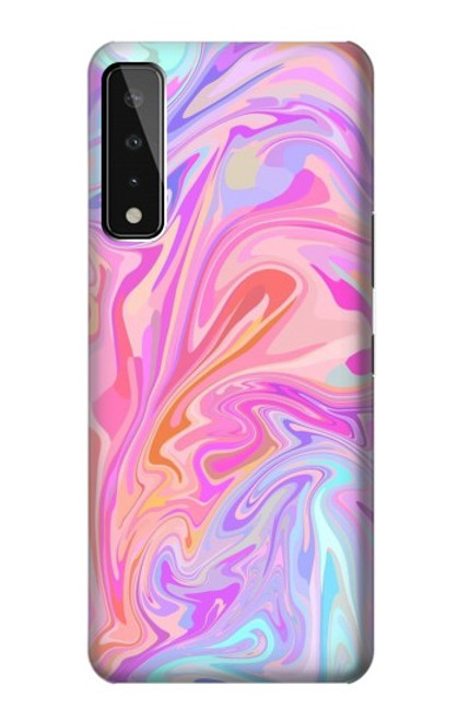 S3444 Digital Art Colorful Liquid Case For LG Stylo 7 5G