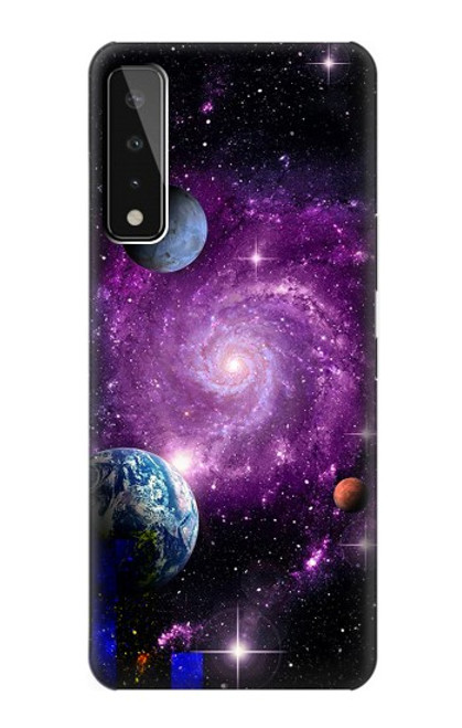 S3689 Galaxy Outer Space Planet Case For LG Stylo 7 5G