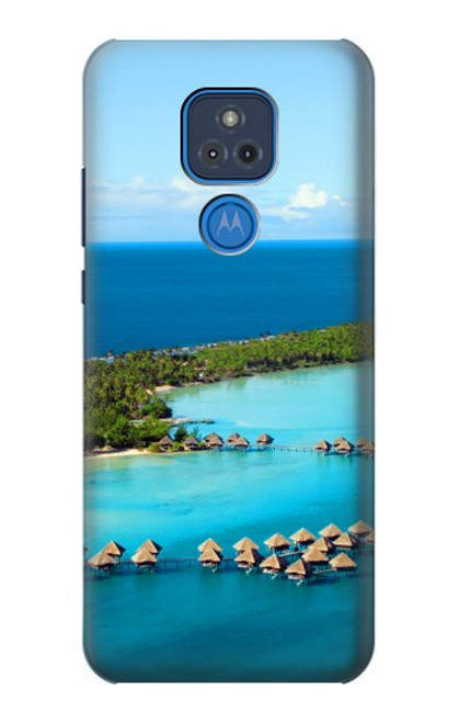 S0844 Bora Bora Island Case For Motorola Moto G Play (2021)