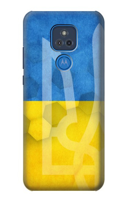 S3006 Ukraine Football Soccer Case For Motorola Moto G Play (2021)