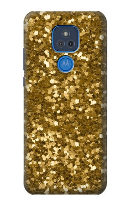 S3388 Gold Glitter Graphic Print Case For Motorola Moto G Play (2021)