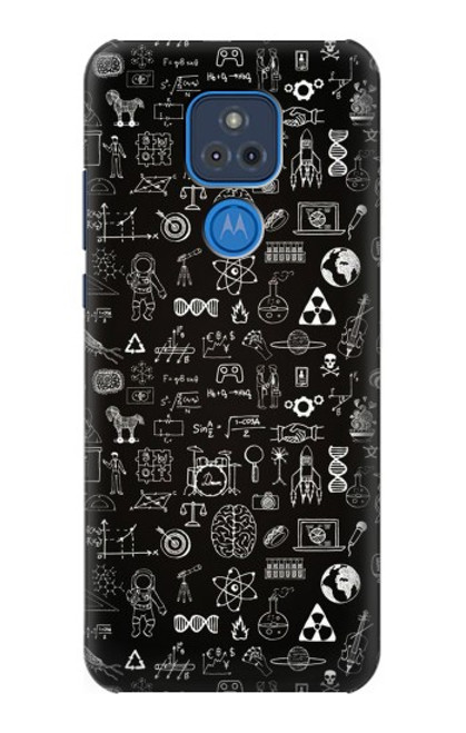 S3426 Blackboard Science Case For Motorola Moto G Play (2021)